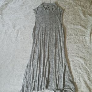 Acemi Sleeveless Mock Collar Dress